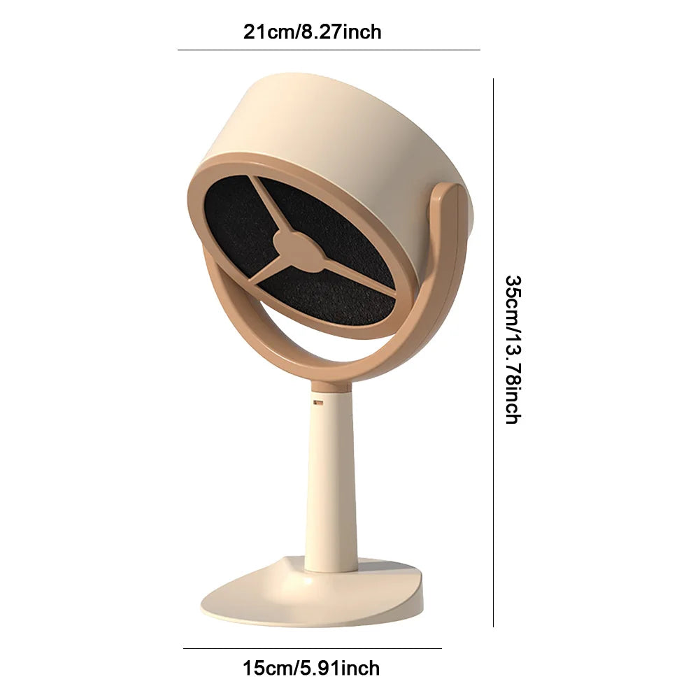 Desktop Range Hood Adjustable Angle Portable Exhaust Fan Rechargeable/USB Plug Mini Suction Cooker Hood for Indoor BBQ Hot Pot