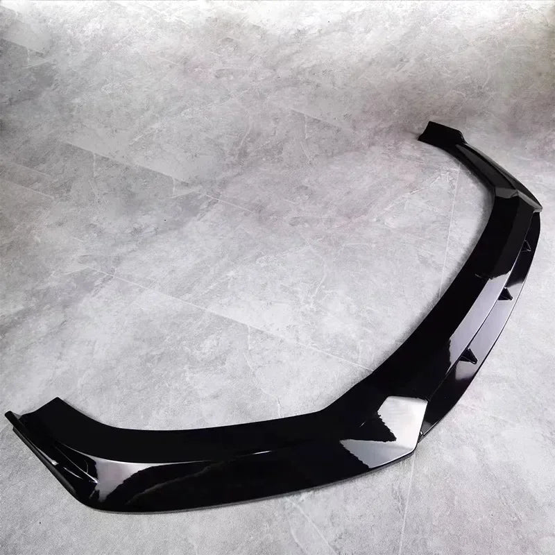 Car Front Bumper Lip for Audi A3 8V S3 S-Line 2017 2018 2019 2020 Front Bumper Lip Chin Spoiler Splitter Deflector Cover Guard