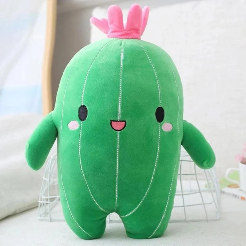 Cactus Plush Toy High Quality Strong Flexibility Washable Kids Boy Girl Gift Room Decor Cactus Stuffed Doll for Student