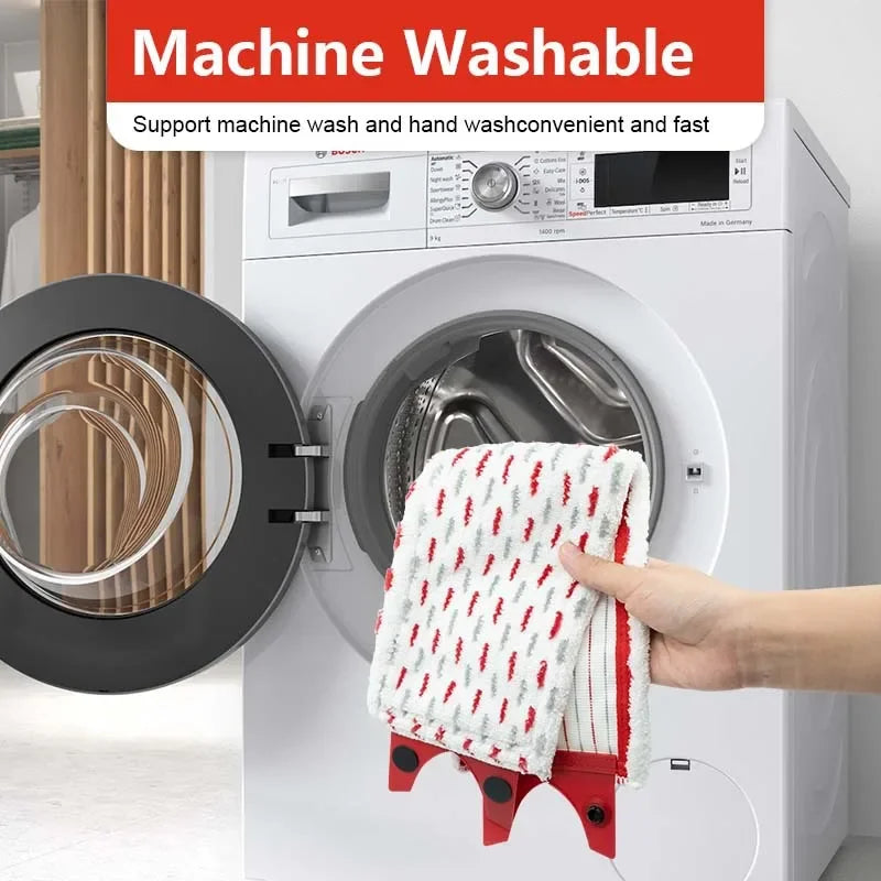 XL Washable Mop Cloth Accessories For Vileda UltraMax Steam Cleaner Microfibre Floor Mop Pads Flat Quick Drying Machine Parts