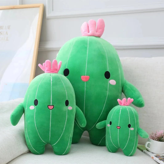 Cactus Plush Toy High Quality Strong Flexibility Washable Kids Boy Girl Gift Room Decor Cactus Stuffed Doll for Student