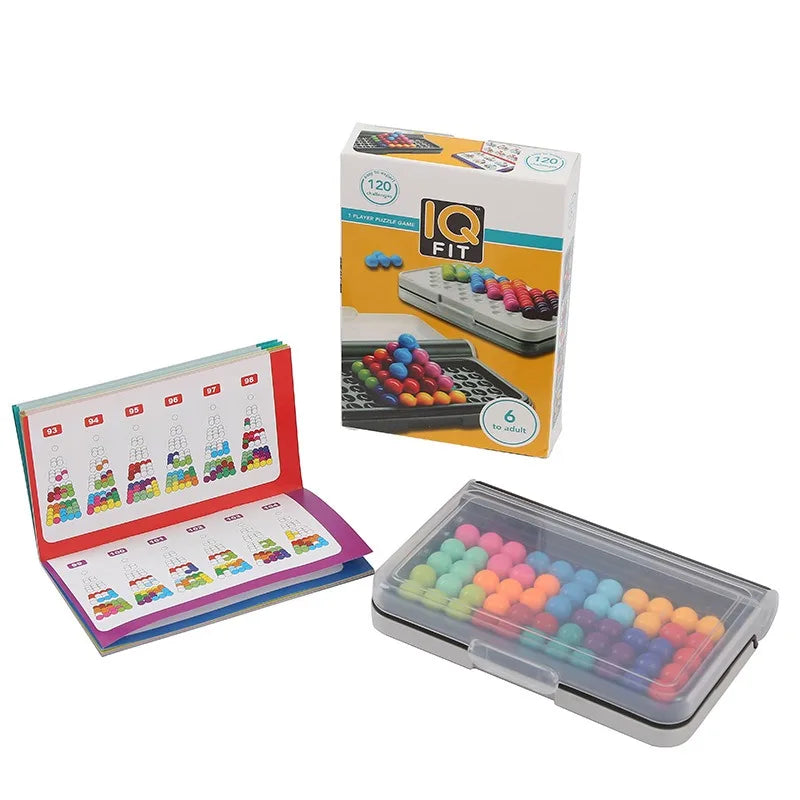 Smart Colour Building Game Smart Board Game IQ Puzzler Brain Teaser Game Stacking Game 2 Player Parent Child Games Game For Kids