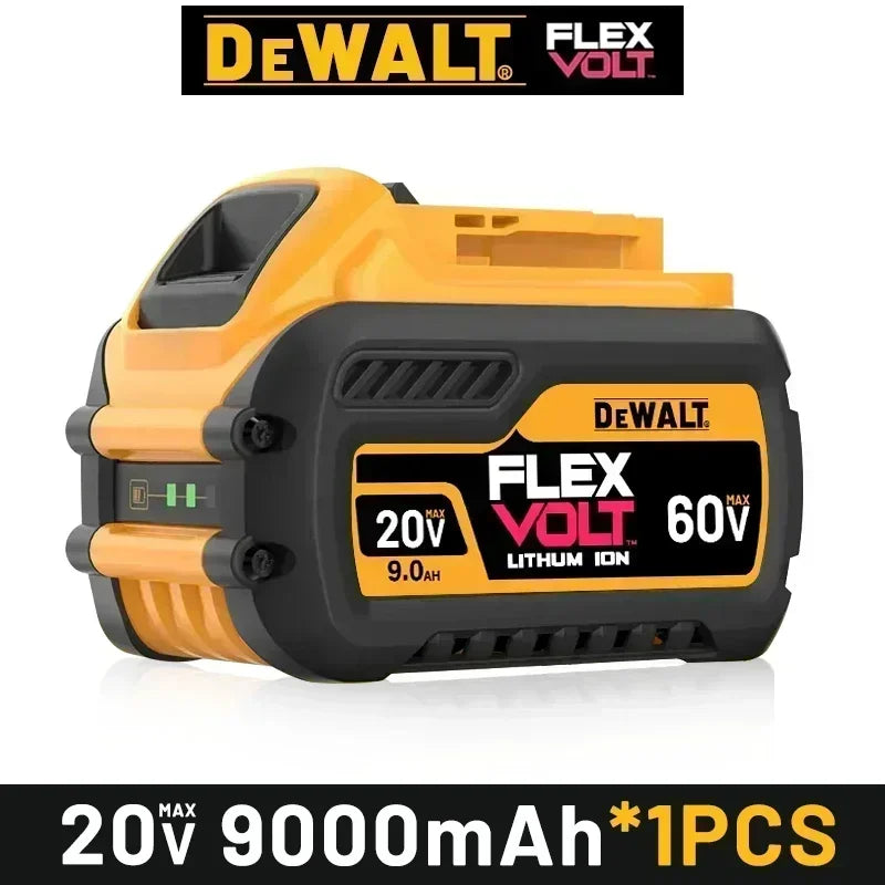 Original DEWALT 20V battery, 6AH, rechargeable lithium-ion battery, DEWALT charger, DCB115, DCB118, DEWALT20V-60V tool battery