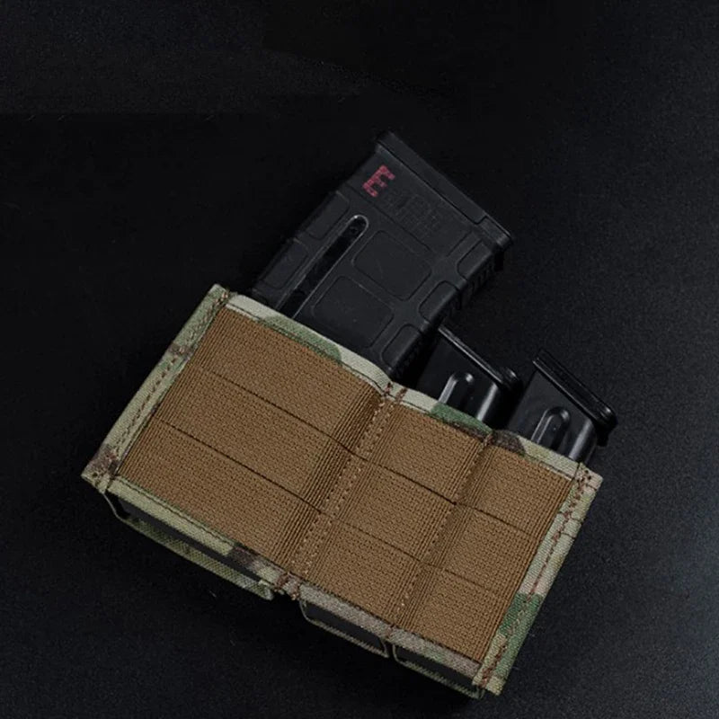 Outdoor Sport Pouch 5.56+9MM MOLLE Hunting Bag with KYWI Wedge Insert Hunting Accessories