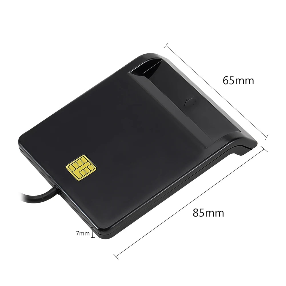 Stable Operation USB Smart Card Reader Reliable Simplicity for DNIE ATM CAC IC ID SIM Card Cloner Connector Windows