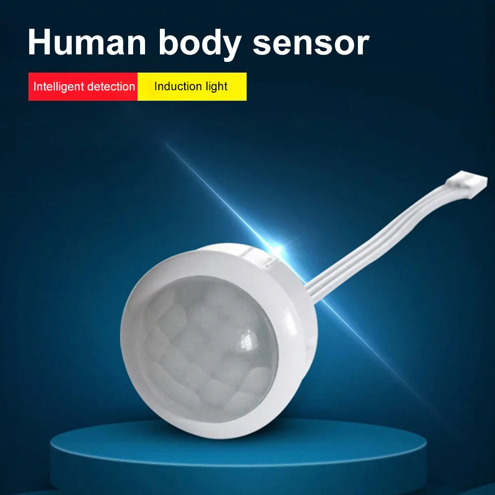 Human Presence Sensor Switch Motion Sensor Switch DC 4-12V PIR Infrared Automatic Induction Light Compatible LED Ceiling Lamp