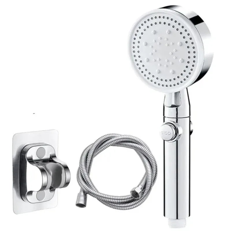 Zinc alloy basin faucet, chrome wall mounted hot and cold water double spout mixer tap for bathroom shower sink bathtub
