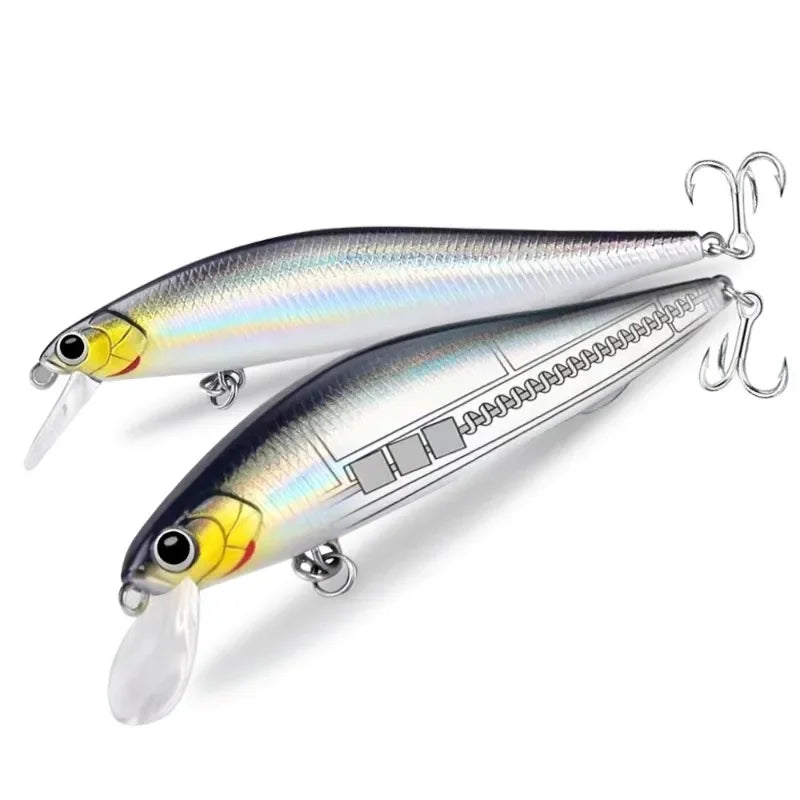 Sinking Minow 5-14g Fishing Lure Professional Gravity Balance System Cast Deep Bait Crank Wobbler Pesca Swimbait Pesca