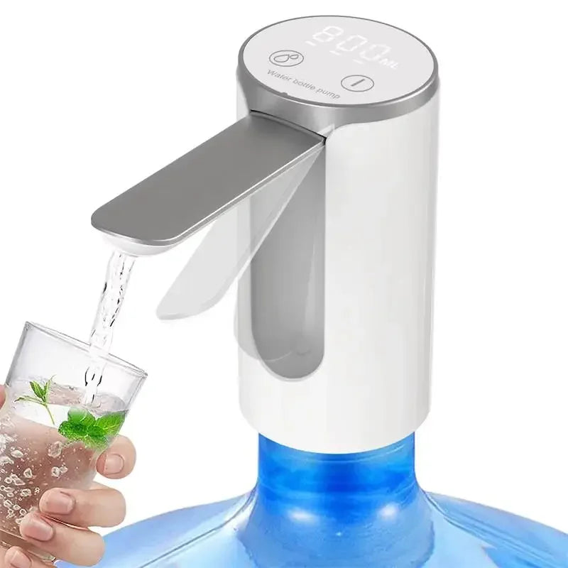 Xiaomi Electric Water Pump USB Charge LED Display Auto Switch Drink Dispenser Charging 1-Click Auto Switch Drink Pump Dispenser