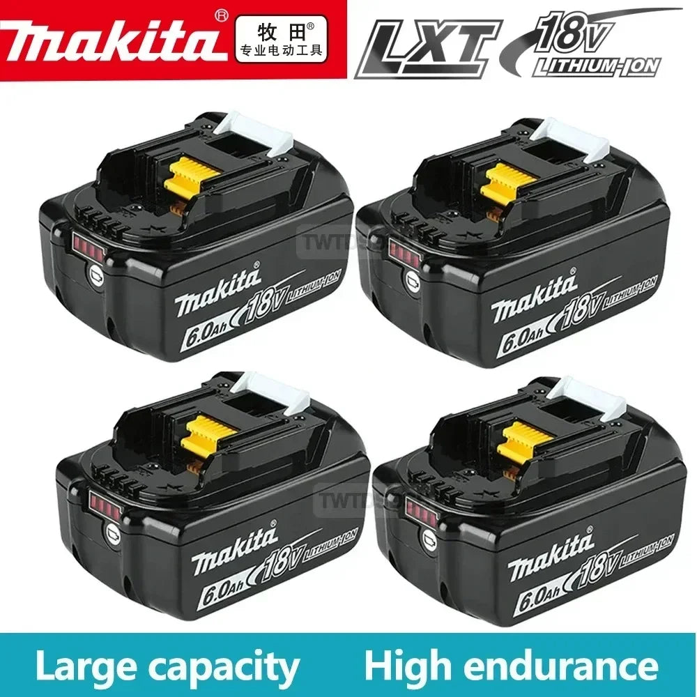 Original Makita 6Ah/5Ah/3Ah for Makita 18V Battery BL1830B BL1850B BL1850 BL1840 BL1860 BL1815 Replacement Lithium Battery
