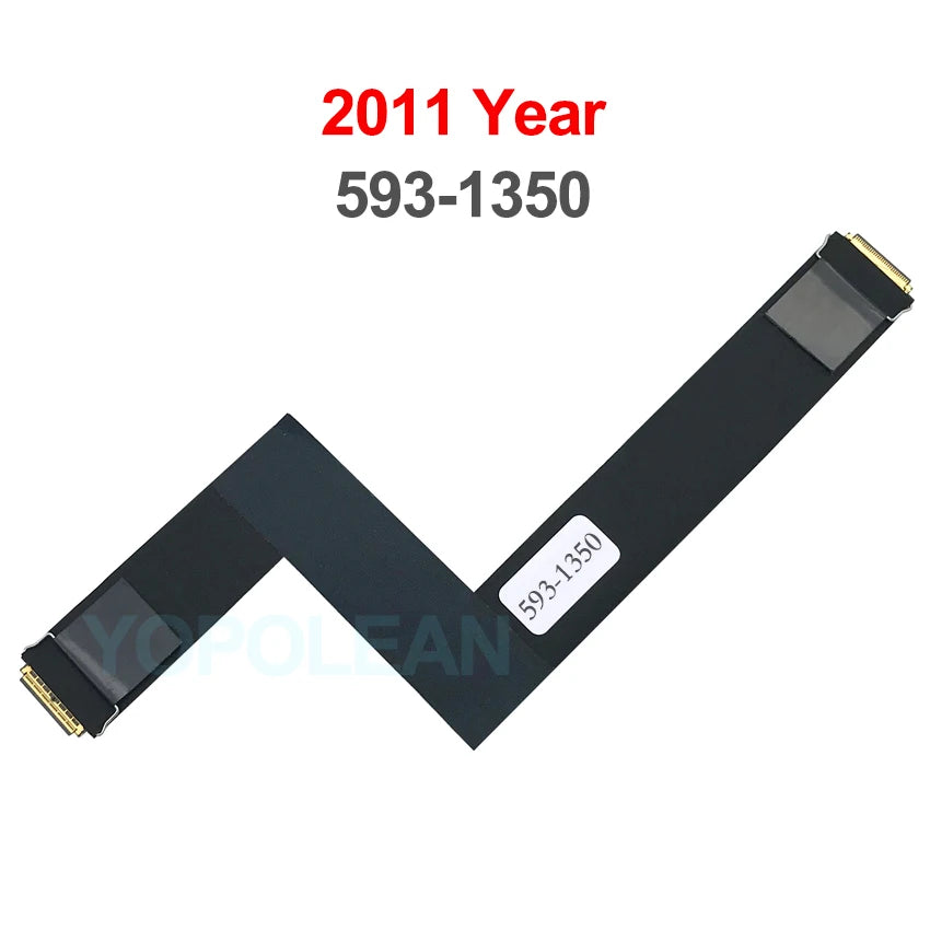 New LCD LED LVDS Cable Screen Flex Cable 593-1280 593-1350 for iMac 21.5" A1311 2010 2011 Year