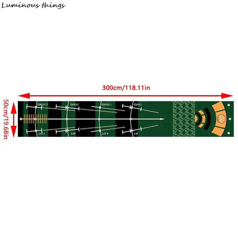 Golf Putting Indoor Golf Hitting Mat Green Mat Golf Practice Training Aid Equipment For Home Outdoor Backyard Golf Practice