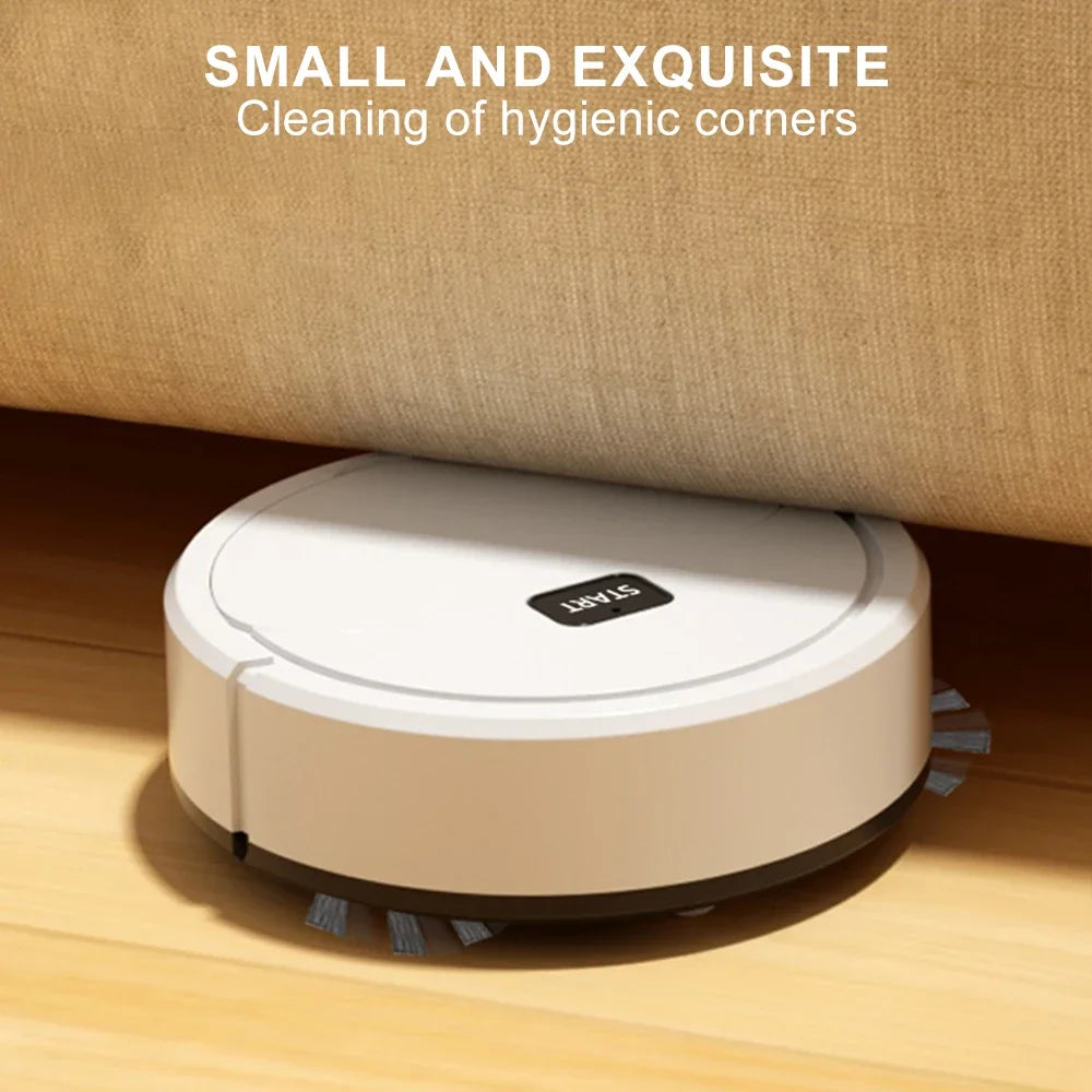 Intelligent Sweeping Robot Fully Automatic Sweep Vacuum Cleaner Mopping The Floor Mini Cleaner Home Use Lazybones 3 In1 Sweeper