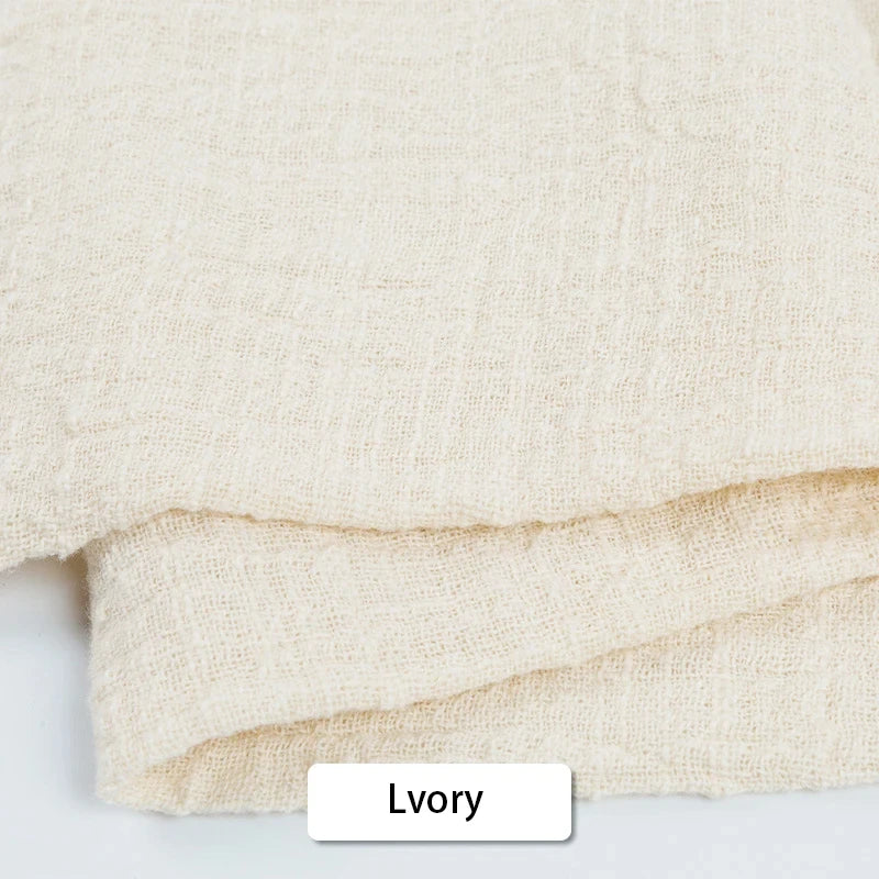 Set of6 Cotton Cloth Napkins Gauze 30x30cm Fabric for Wedding Decor Everyday Use Dinner Tea Towel Table Village Christmas Napkin