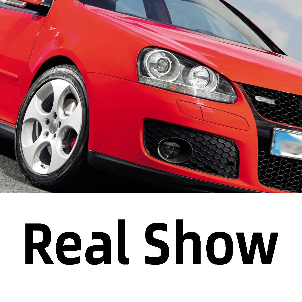 1K5955110A 1K5955109A New 1pc Unprimed Front Bumper Headlight Washer Nozzle Cover Cap For VW Golf MK5 5 GTI Jetta Rabbit Not R32