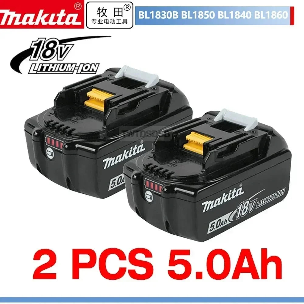 Original Makita 6Ah/5Ah/3Ah for Makita 18V Battery BL1830B BL1850B BL1850 BL1840 BL1860 BL1815 Replacement Lithium Battery