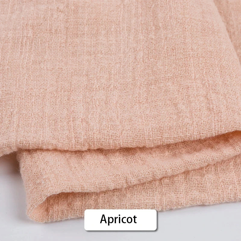 Set of6 Cotton Cloth Napkins Gauze 30x30cm Fabric for Wedding Decor Everyday Use Dinner Tea Towel Table Village Christmas Napkin