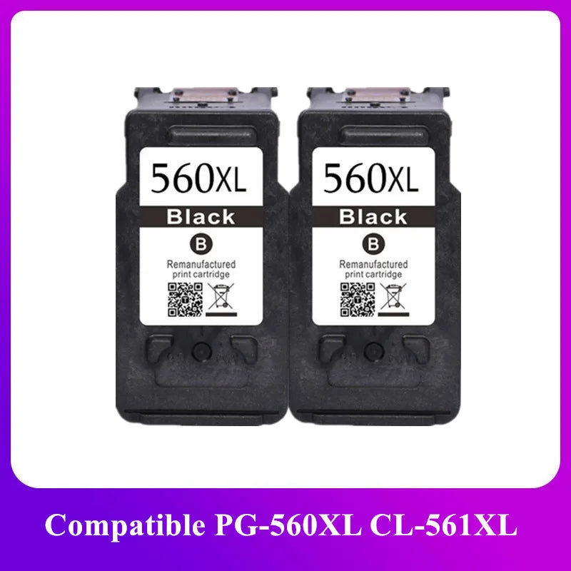 Compatible PG560 560XL 561XL for Canon PG-560 CL-561 XL Ink Cartridge for Canon Pixma TS5350 TS7450 TS5351 TS5352 TS5353 TS7451