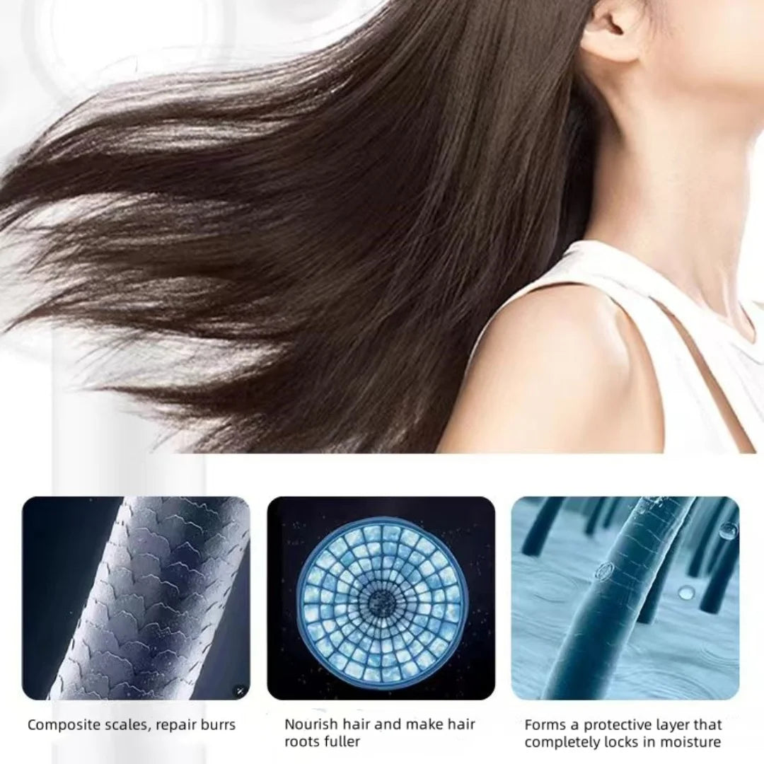 New high speed silent brushless motor strong wind high temperature quick drying moisturizing care hair dryer for home use