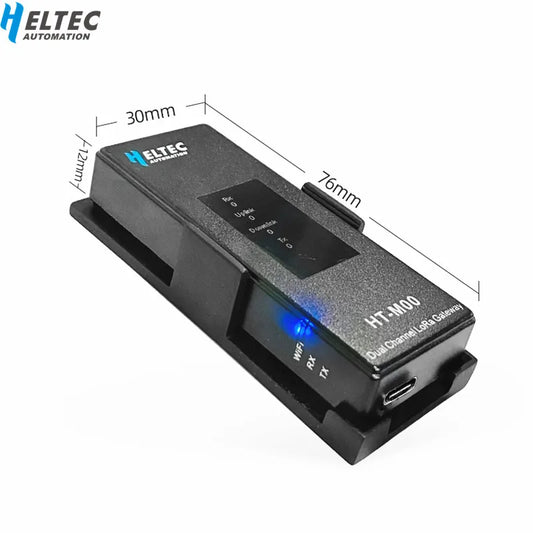 Heltec IOT HT-M00 Dual Channel LoRa Gateway Support Standard LoRaWAN/ESP32 Lora Gateway 2 Channel HT-M001 Mini LoRa Gateway