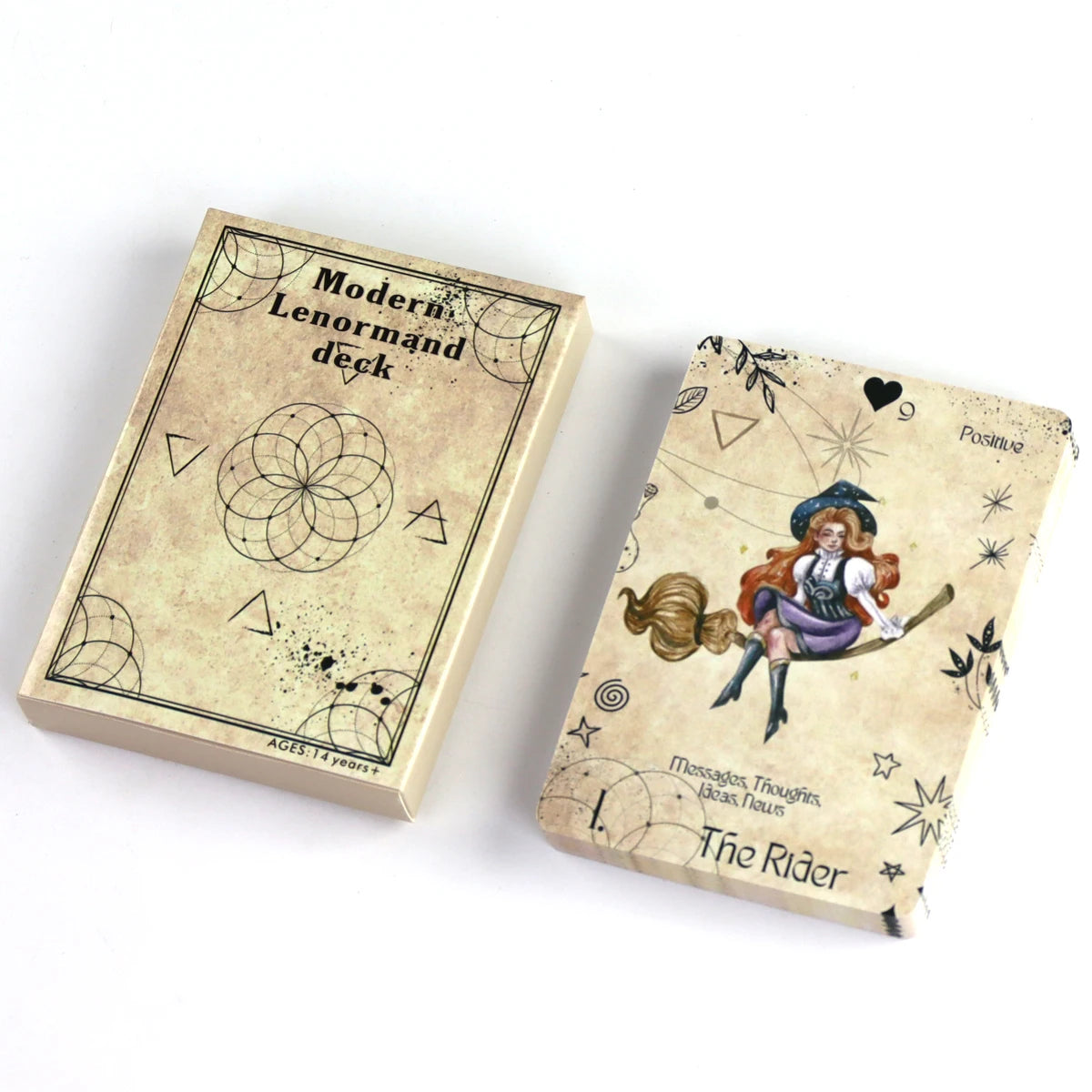 Modern Lenormand  Oracle Cards Deck Original Tarot Deck Games Oracle Deck Divination Party Desktop Toy Entertainment Leisure 18+