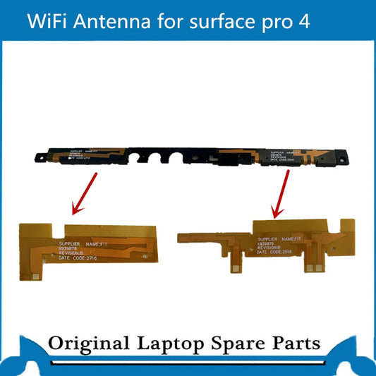 New For Microsoft Surface Pro 4 1724 WIFI Signal Antenna Flex Cable Camera Holder Plastic Frame