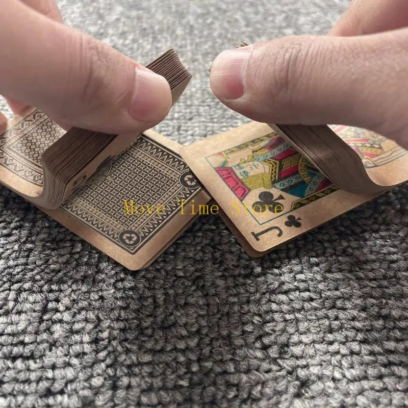 92ME 54 Sheet Classical Pattern Simple Packed Paper Playing Cards Deck Magical Tricks Tool Cool Tricks Card Game