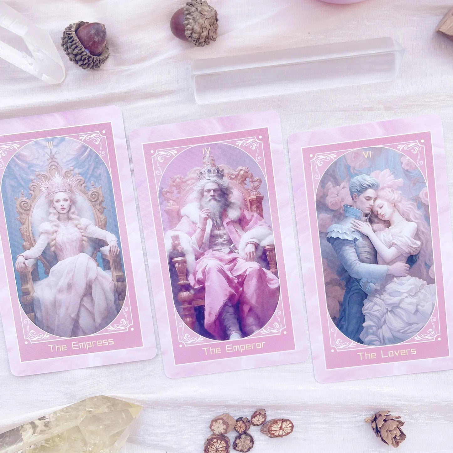 Beginner Tarot Rider Waite 78 Oracles Deck Genuine Professional Feel The Magic of New Pink Love Tarot Cards 12x7cm Guidebook PDF