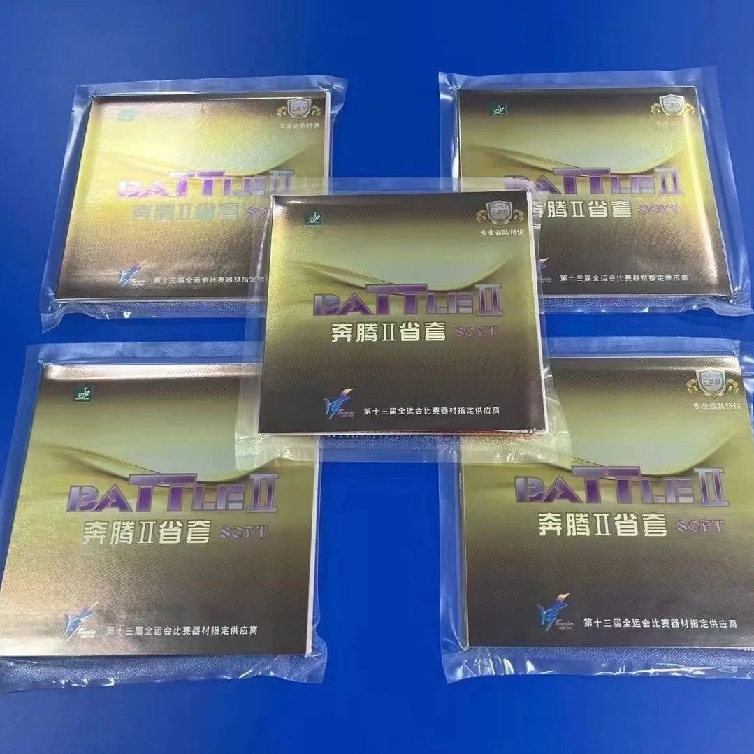 Original 729 Friendship BATTLE 2 Provincial Soft Pips-in 729 Table Tennis Rubber Ping Pong Sponge
