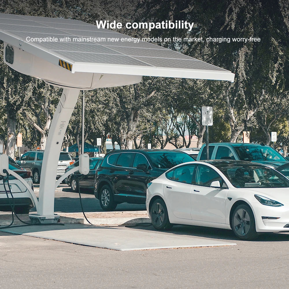 Electric Vehicle Charging Connector Type2 To Type1 16A/32A EV Car Charger Adapter Converter IEC 62196 J1772 EVSE Accessories