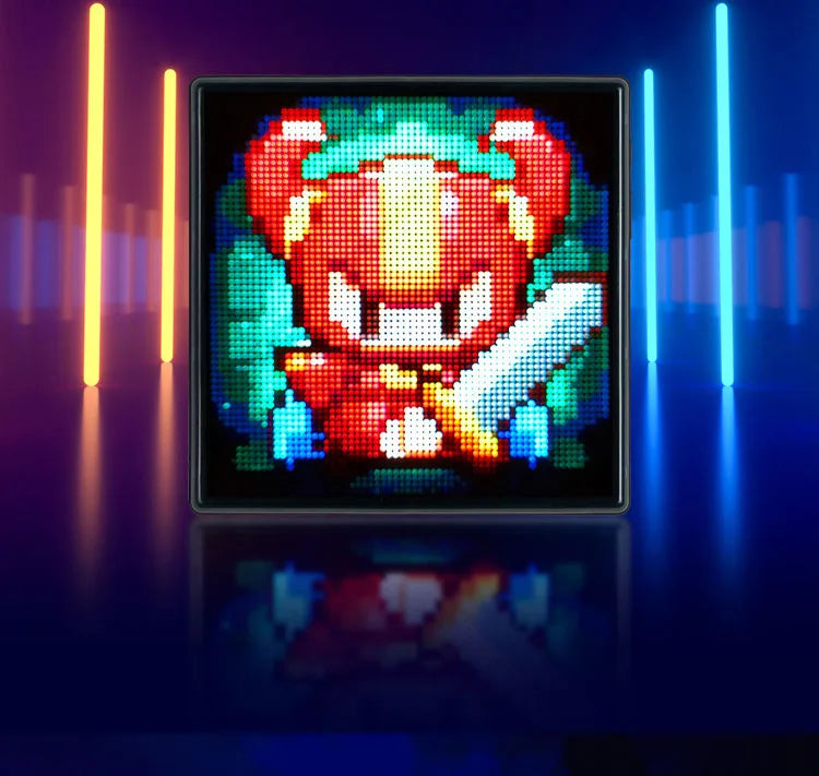 Smart LED Matrix Pixel Display RGB DIY Graffiti Bluetooth App Control Art Display For Gaming Room Decor Cool Animation Frame