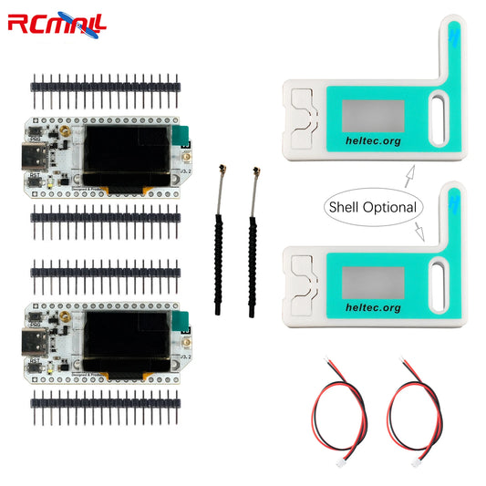 LoRa32 V3 868MHz 915MHz ESP32-S3 WiFi+BT Development Board Type-C SX1262 OLED Display Lora 32 for Arduino IoT Smart Home (2Sets)