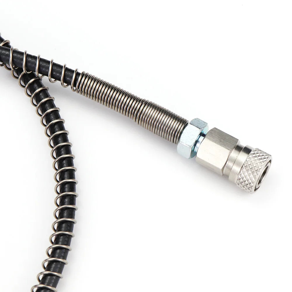New AIR CO2 Remote Charging Fill Whip Hose Extension With Quick Disconnect For Air Tool Paintball PCP
