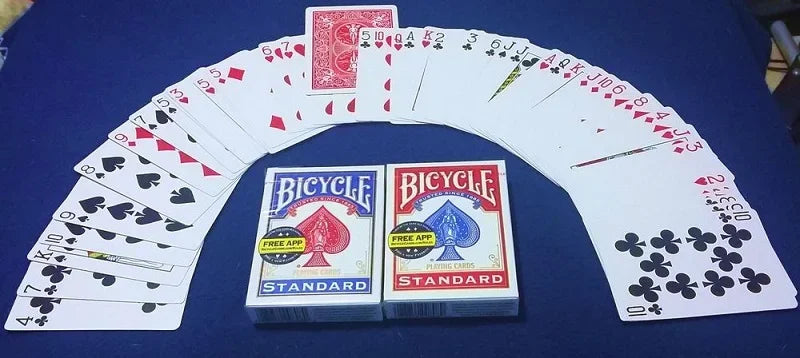 The Invisible Deck Rider Back Playing Cards Collectible Poker Magic tricks for Magician