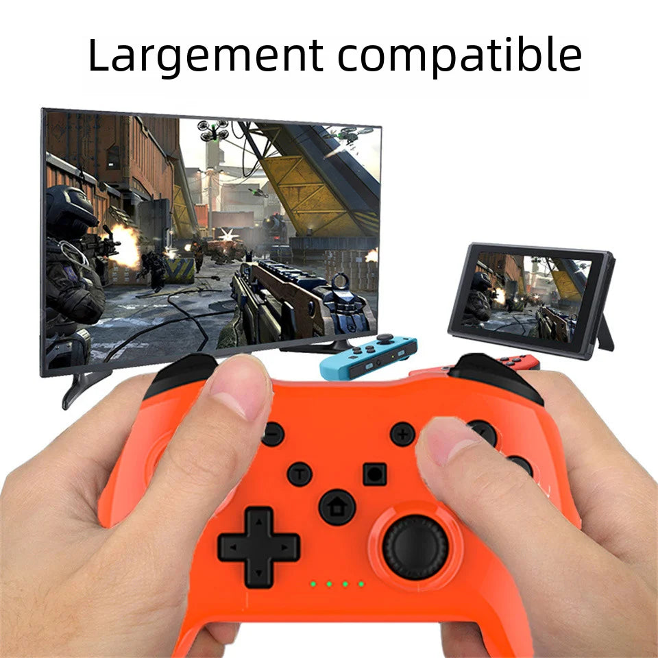 GAMINJA Wireless Controller No Latency Bluetooth Gamepad PC Joystick For Nintendo Switch Game Console PS3 TV Box PC
