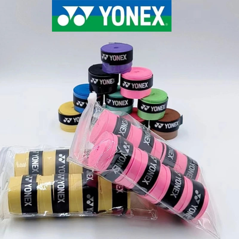 36/Pcs YONEX Tennis Overgrip Original Badminton Hand Glue Non-slip Racket Overgrip Badminton Tennis Beach Racket Sweatband