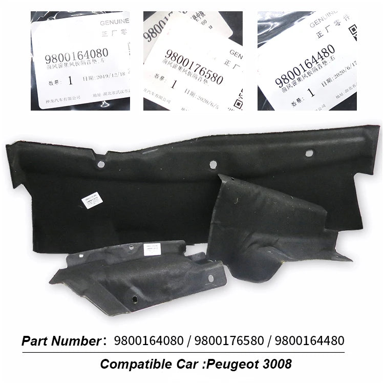 Baificar Brand New Engine Compartment Soundproof  Sound & Heat Insulation Cotton For Peugeot 307 308 408 Citroen C4L C-Quatre