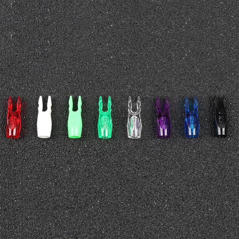 50pcs/lot Arrow Pin Plastic Nocks Tails NO.1 For Compound Recurve Bow Hunting Achery Shooting Archery Accessories