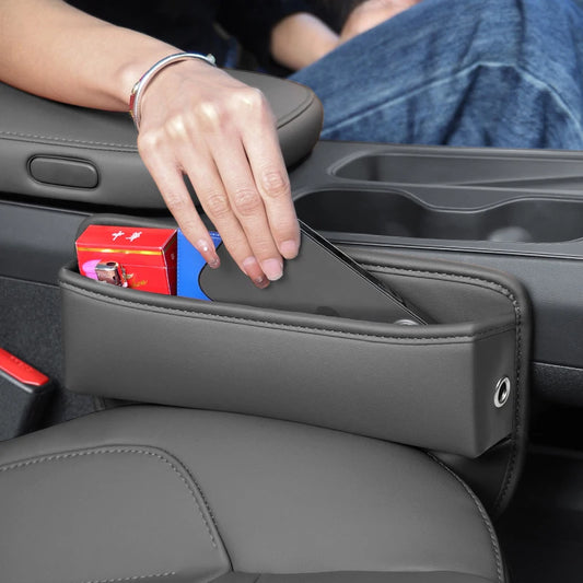 For Volkswagen VW Golf 8 MK8 id4 Skoda Octavia 4 A8 Seat Leon MK4 Cupra Formentor Car Seat Crevice Slot Storage Box Cover Bag