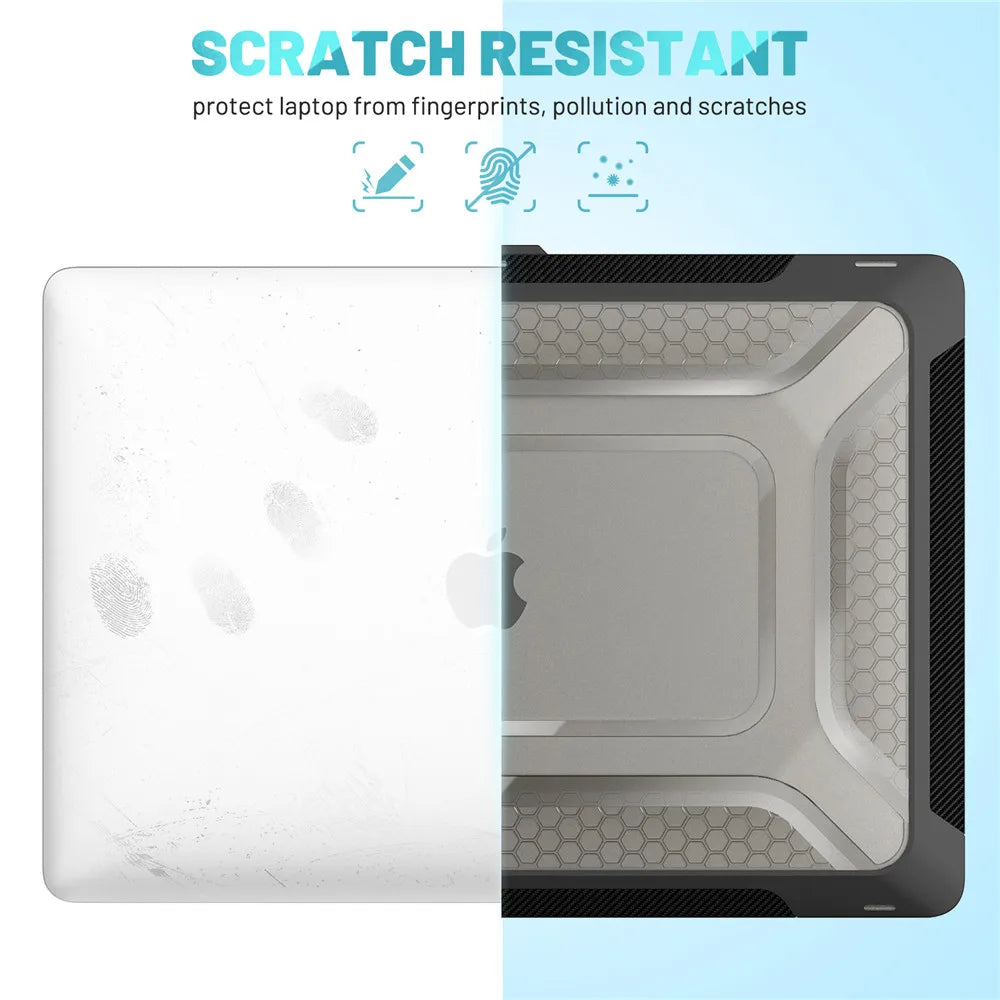 2023 New Laptop Case For Macbook Pro 14 Case For Macbook Air M2 13.6 15 Case Mac Book M1 M2 M3 Chip Pro 16 13 Cover Accessories