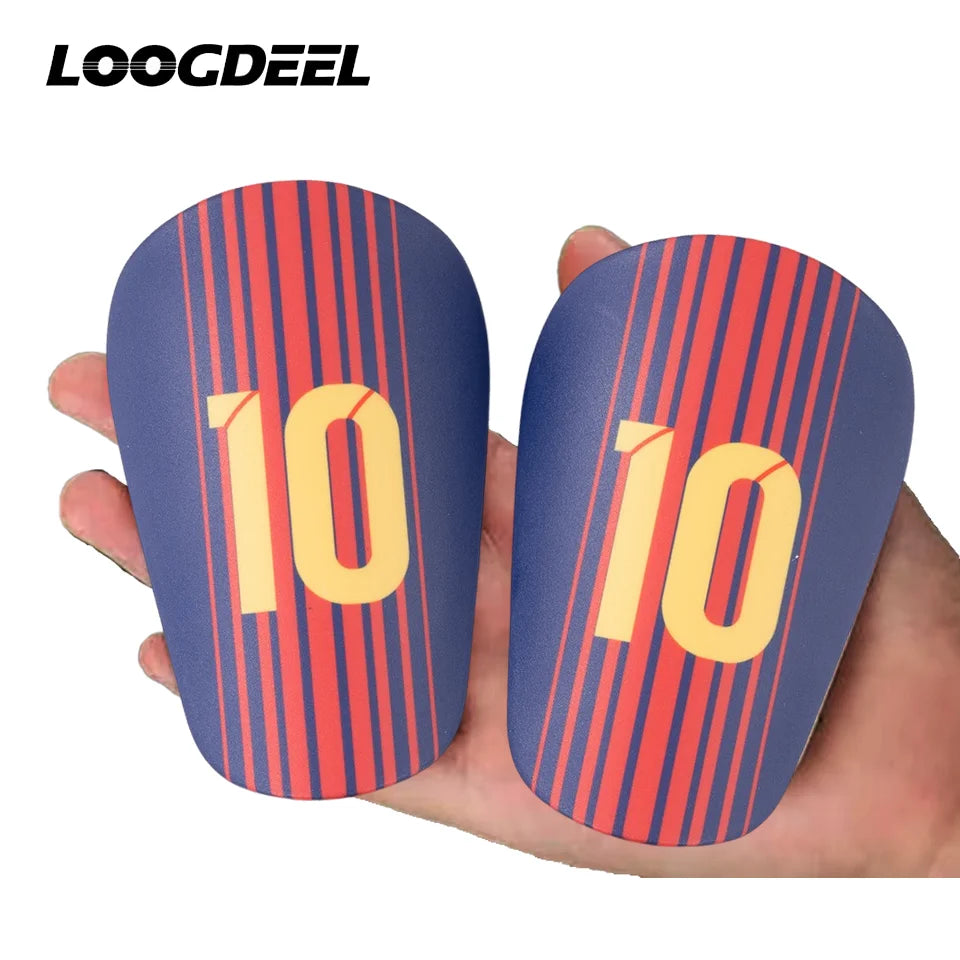 Loogdeel 1Pair Mini Children's Football Sports Leg Guards Board Adult Kids Shinguards Soccer Calf Protection Legging Shin Pads