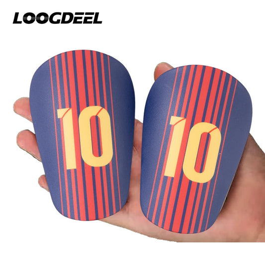 Loogdeel 1Pair Mini Children's Football Sports Leg Guards Board Adult Kids Shinguards Soccer Calf Protection Legging Shin Pads