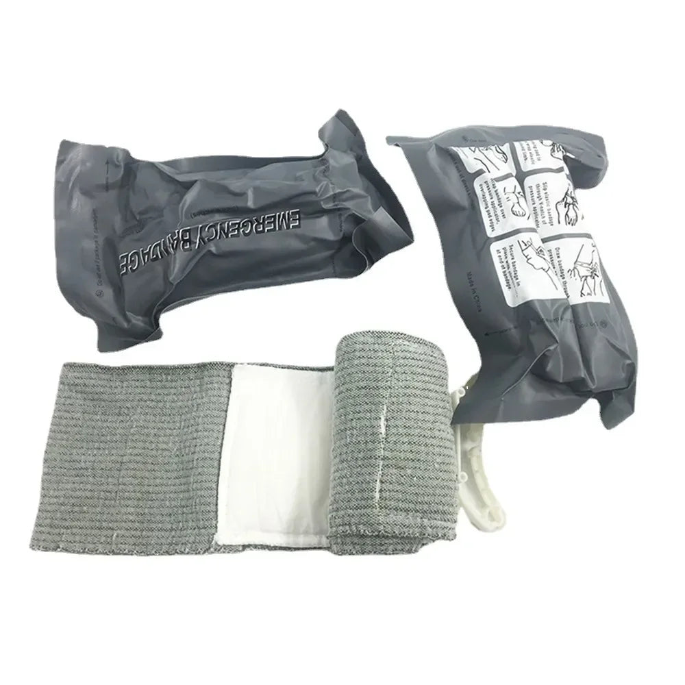 Rhino Rescue 4inch/6inch Israeli Bandage Wound Dressing Emergency Compression for Battle Dressing First Aid IFAK Trauma Military