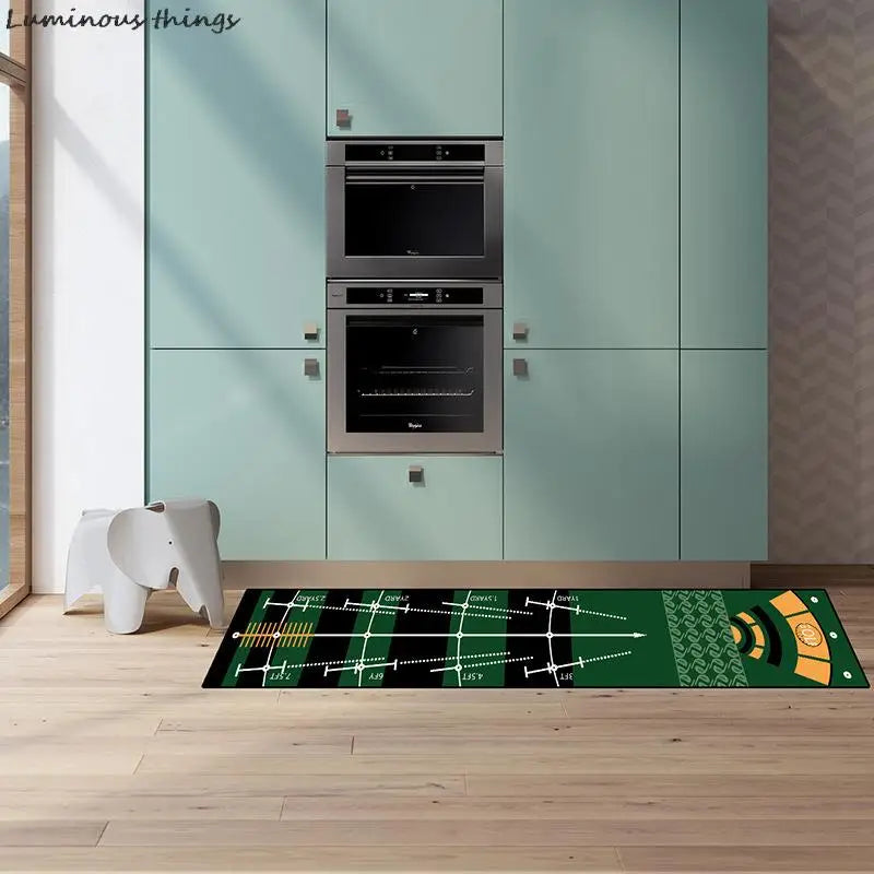 Golf Putting Indoor Golf Hitting Mat Green Mat Golf Practice Training Aid Equipment For Home Outdoor Backyard Golf Practice