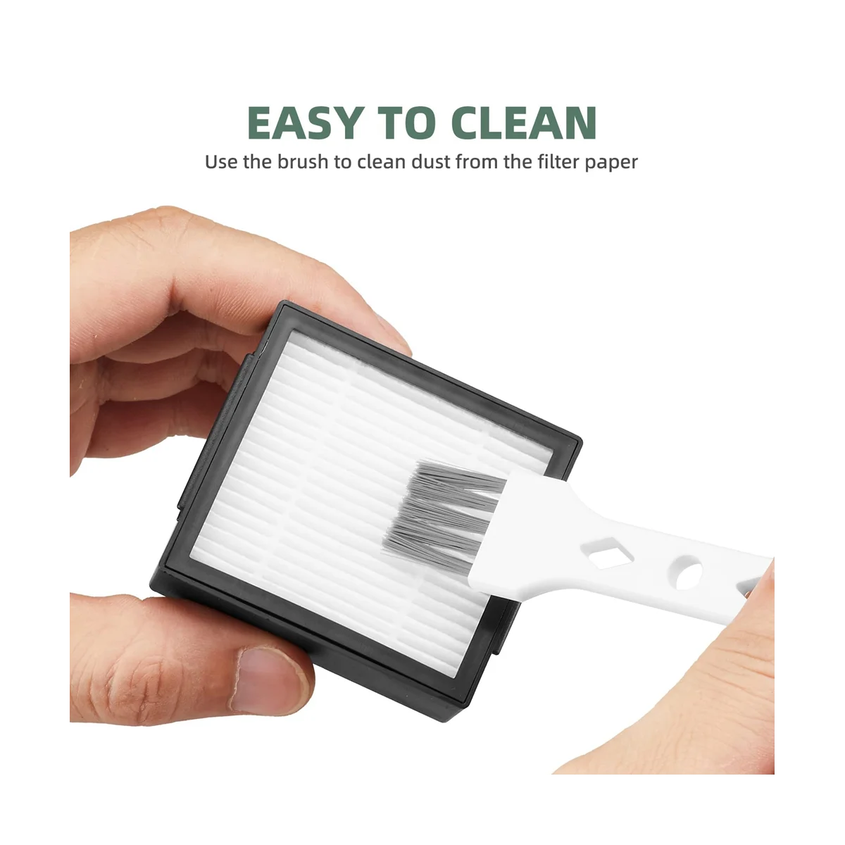 Replacement HEPA Filter for iRobot Roomba Combo J7 J7+ Robot Vacuum Accessories Parts