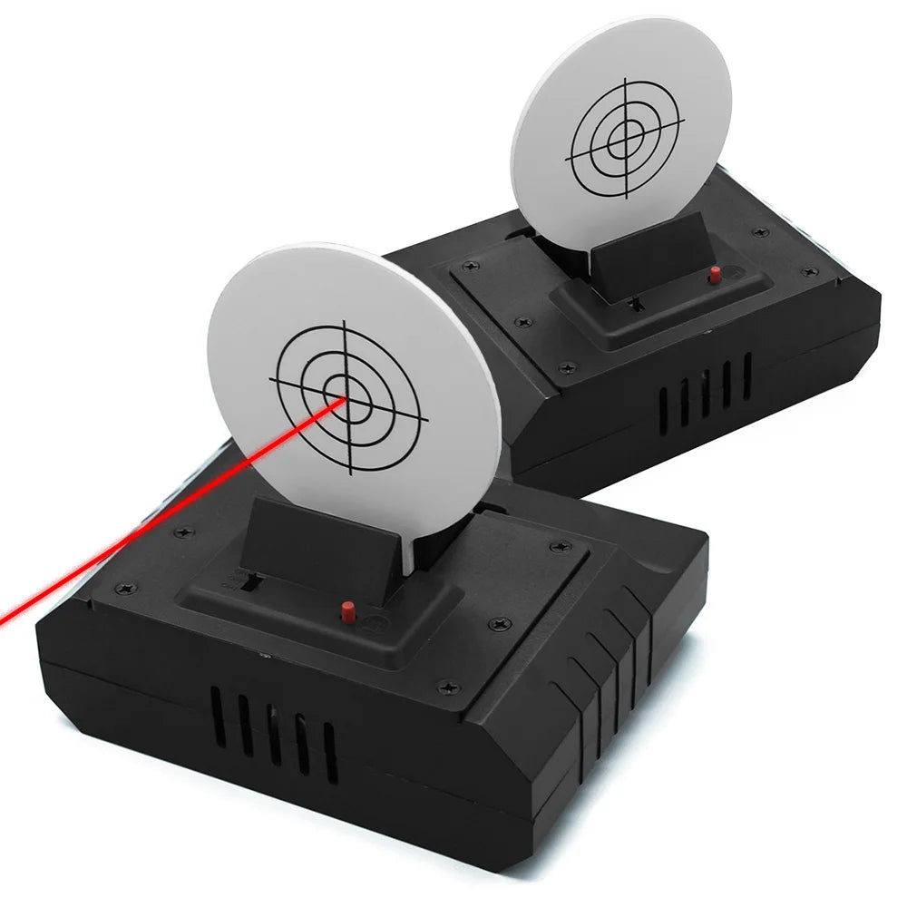 Playful bag CS sport laser sensor target Automatic reset Toy game device Indoor Training laser target Electric toys 2MW AQB116