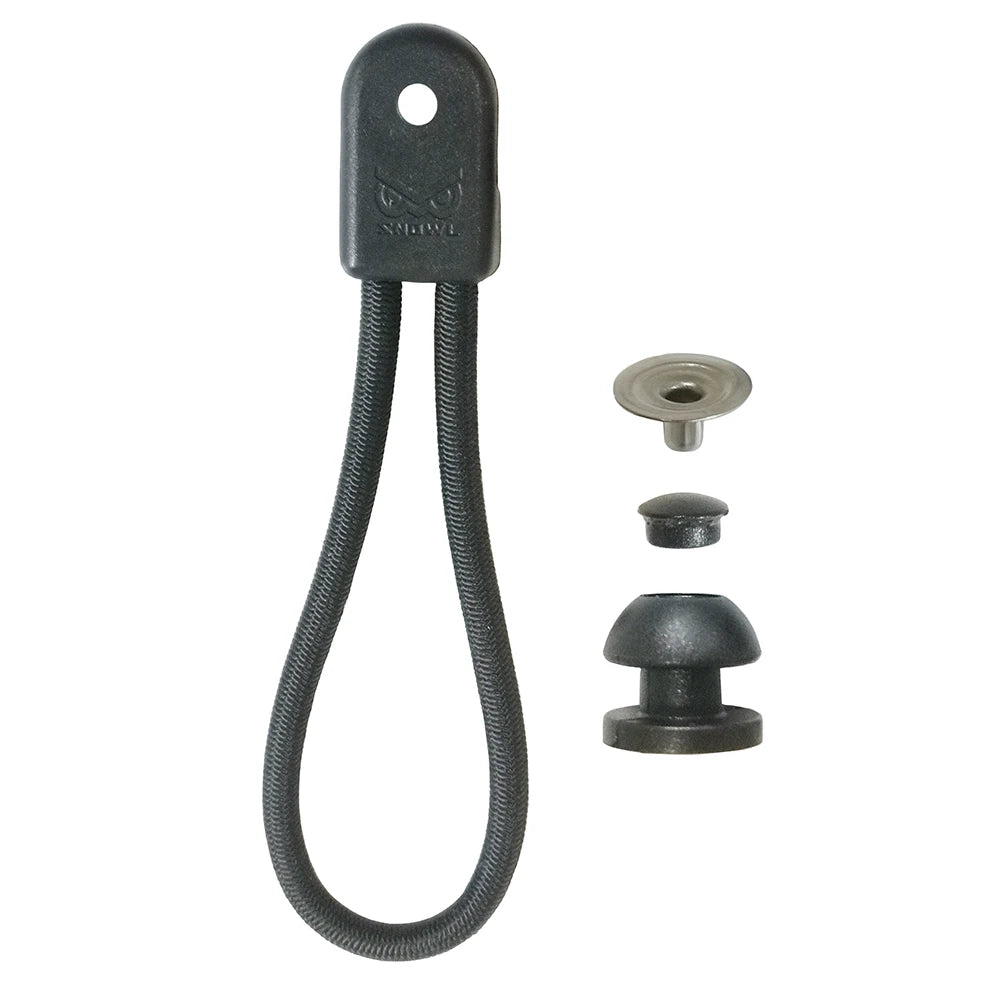 6 or 10 Sets UV Resistant Stayput Shock Cord Loop Bungee Clip Pull Tie Down Tarp Canvas Knobs for Marine Truck Car RV Boat Cover