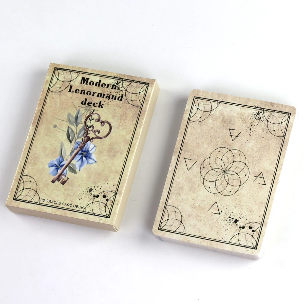 Modern Lenormand  Oracle Cards Deck Original Tarot Deck Games Oracle Deck Divination Party Desktop Toy Entertainment Leisure 18+