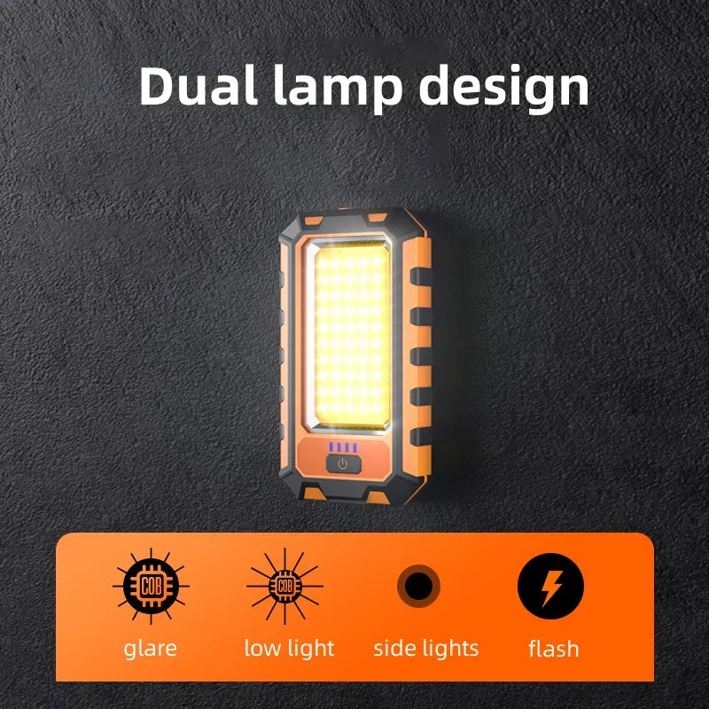 SuperFire G25 COB Work Lights Led lantern portable rechargeable lamps 3000mah Magnet Camping For Repairing Emergency Flashlights