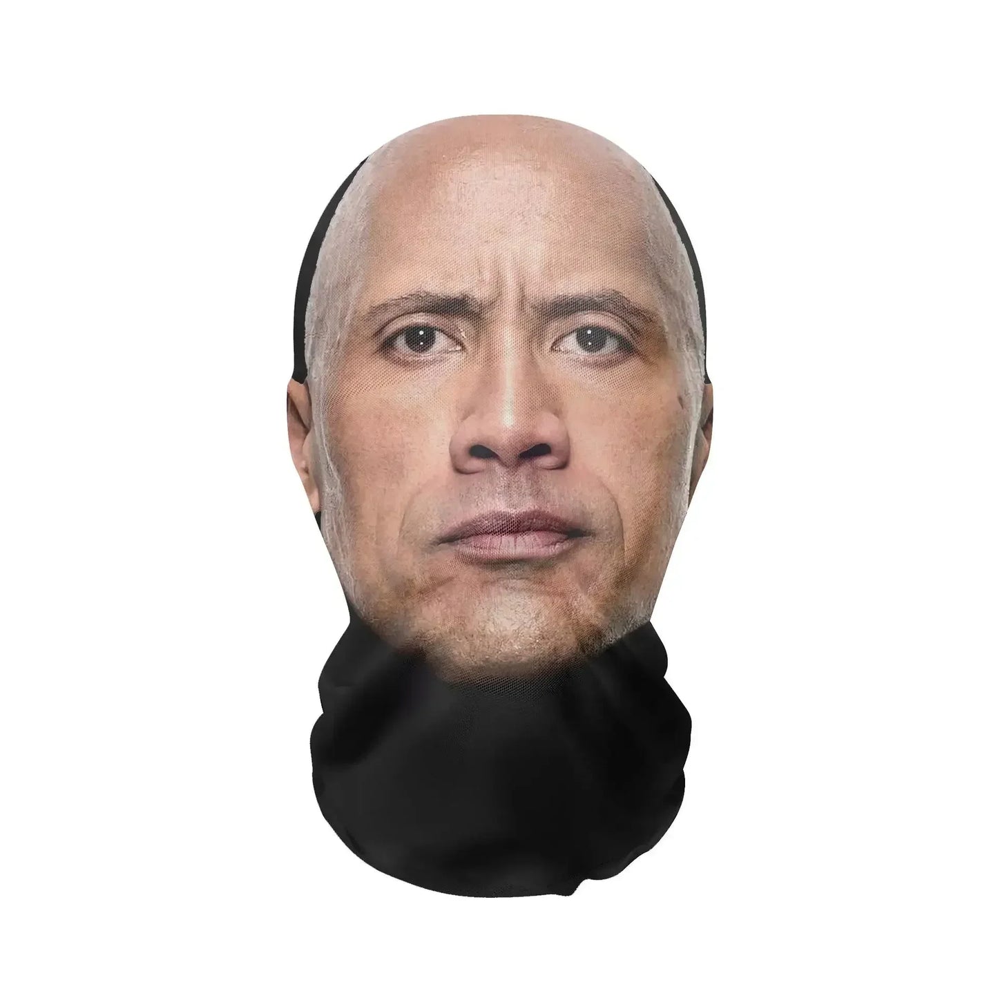 Creative 3d Printed Full Face Mask Head Fit Elastic See-through Mask For Men Women Idea For Anti-facial Cosplay Headdress